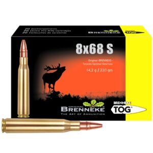 Brenneke 8x68S TOG 14,2g/220grs., 20 Stück