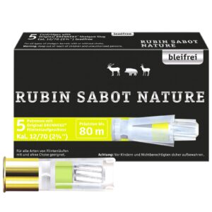 Brenneke 12/70 Rubin Sabot Nature 19g/293grs., 5 Stück