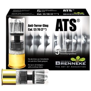 Brenneke 12/70 ATS Slug 27,5g/424grs., 5 Stück