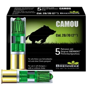 Brenneke 28/70 Camou 18,3g/282grs., 5 Stück