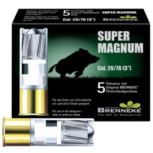 Brenneke 20/76 Super Magnum 28,4g/440grs., 5 Stück
