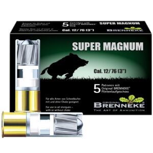 Brenneke 12/76 SuperMagnum 39,0g/602grs., 5 Stück