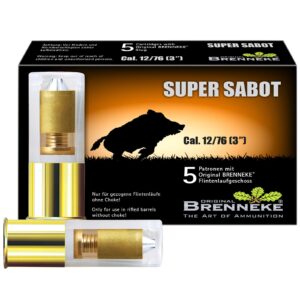 Brenneke 12/76 Super Sabot 31,8g/490grs., 5 Stück