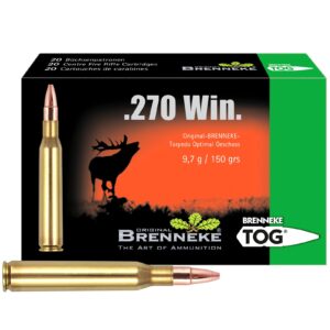 Brenneke .270 Win. TOG 9,7g/150 grs., 20 Stück