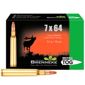 Brenneke 7x64 TOG 9,7g/150grs., 20 Stück