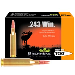 Brenneke .243 Win. TOG 96 grs., 20 Stück