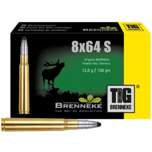 Brenneke 8x64 S TIG 12,8g/198grs., 20 Stück