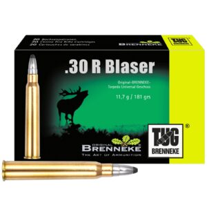 Brenneke .30 R Blaser TUG 11,7g/181grs., 20 Stück