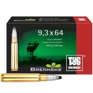 Brenneke 9,3x64 TUG 19,0g/293grs., 20 Stück