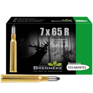 Brenneke 7x65 R Basic Teilmantel 9,4g/145grs., 20 Stück
