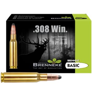 Brenneke .308 Win. BASIC TLM 12,0g/185grs., 20 Stück