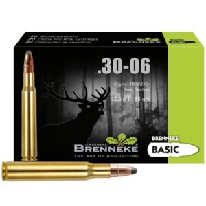 Brenneke .30-06 Spr. BASIC TLM 12,0g/185grs., 20 Stück