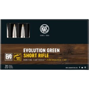 RWS .308 Win. Short Rifle Evolution Green 9,0g/139grs., 20 Stück