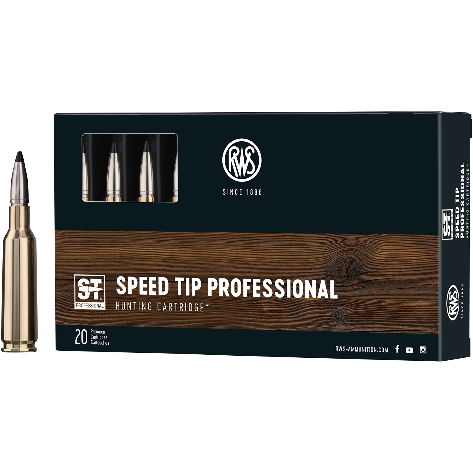 RWS 6,5 Creedmoor Speed Tip Professional 9,1g/140grs., 20 Stück
