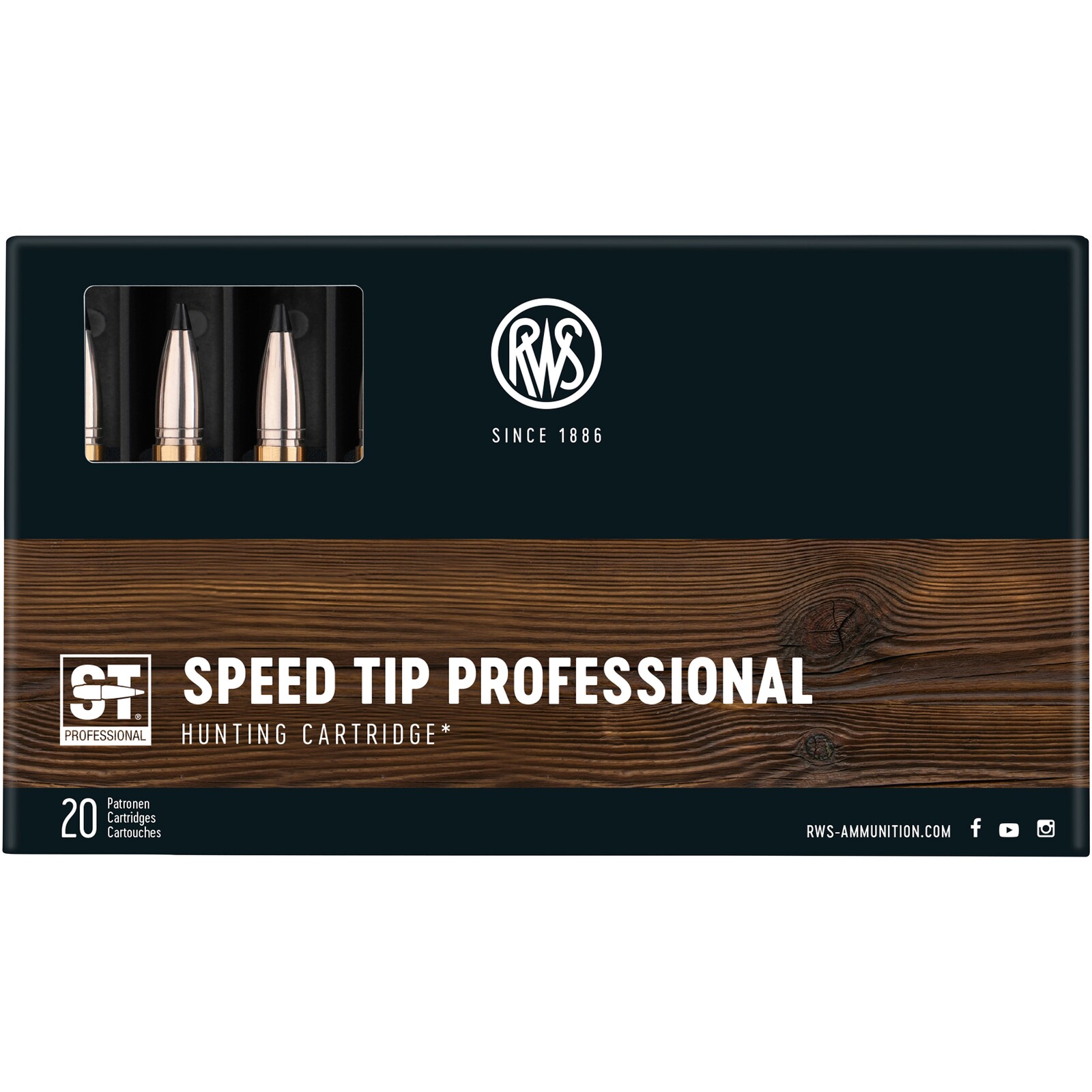 RWS 6,5 Creedmoor Speed Tip Professional 9,1g/140grs., 20 Stück