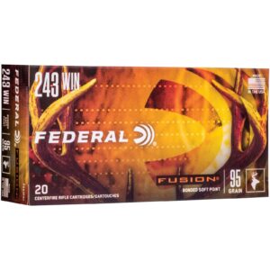 Federal Ammunition .243 Win. Fusion 6,2g/95grs., 20 Stück