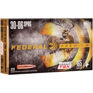 Federal Ammunition .30-06 Spr. Vital-Shok Barnes TSX 10,7g/165grs., 20 Stück