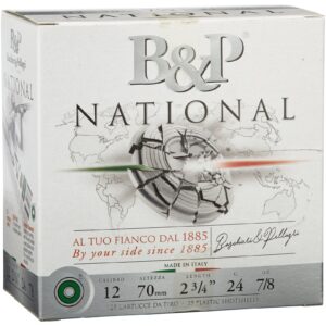Baschieri & Pellagri 12/70 National Trap 2,4mm 24g, 25 Stück