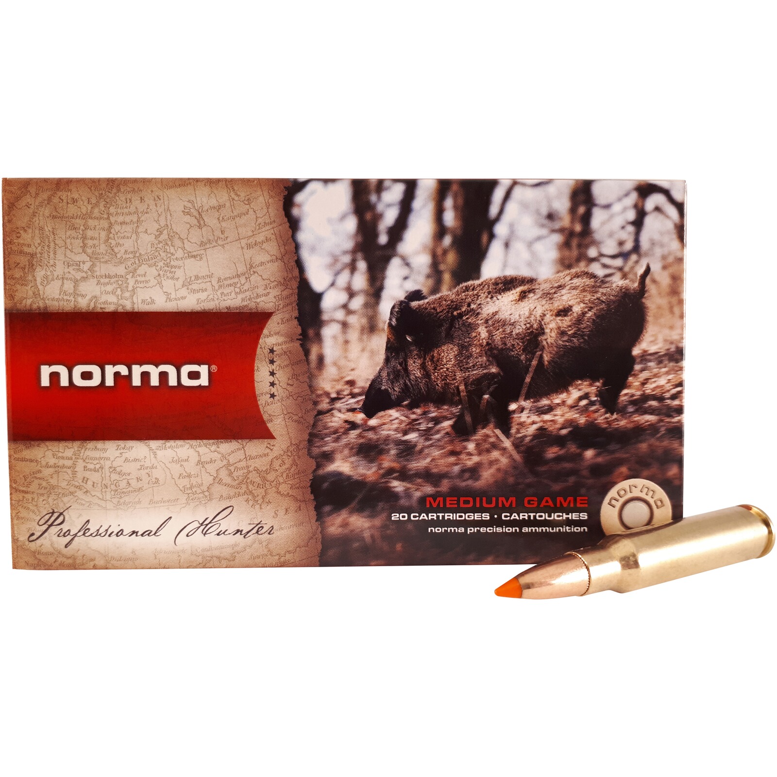 Norma 8x57 IS Tipstrike 11,7g/180grs., 20 Stück