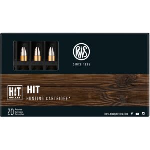 RWS .222 Rem. HIT 2,6g./40grs., 20 Stück