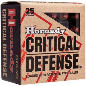 Hornady .38 Special Critical Defense FTX 7,1g/110grs., 25 Stück