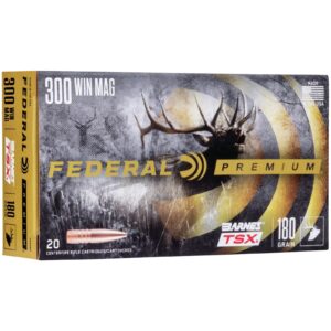 Federal Ammunition .300 Win. Mag. Vital-Shok Barnes TSX 11,6g/180grs., 20 Stück