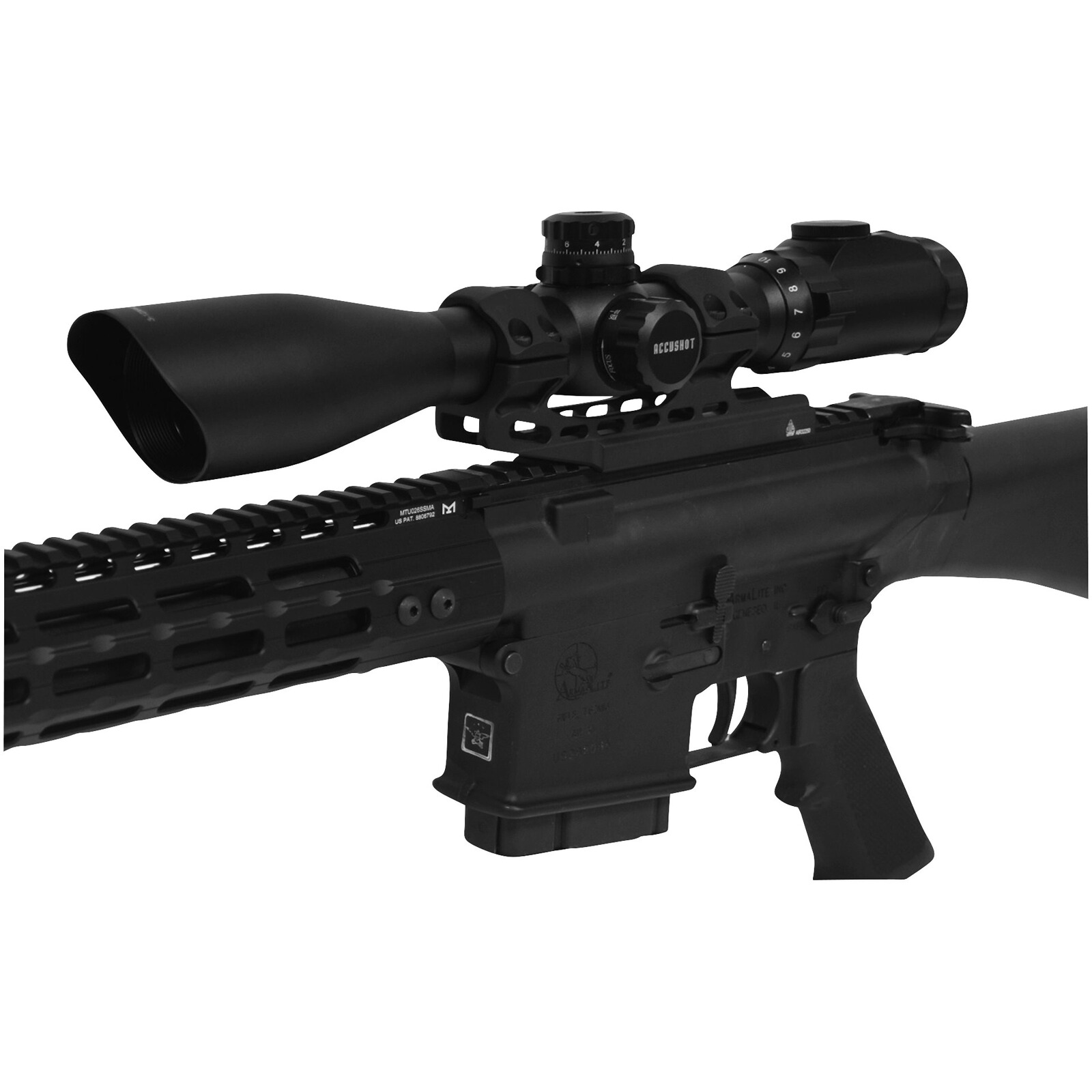 UTG Montage ACCU-SYNC Integral Air, Ring-Ø 30 mm, High Profile, Ringabstand 50 mm, Sattelhöhe 22 mm