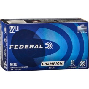 Federal Ammunition .22 lfb. Champion Training 2,59g/40grs., 500 Stück