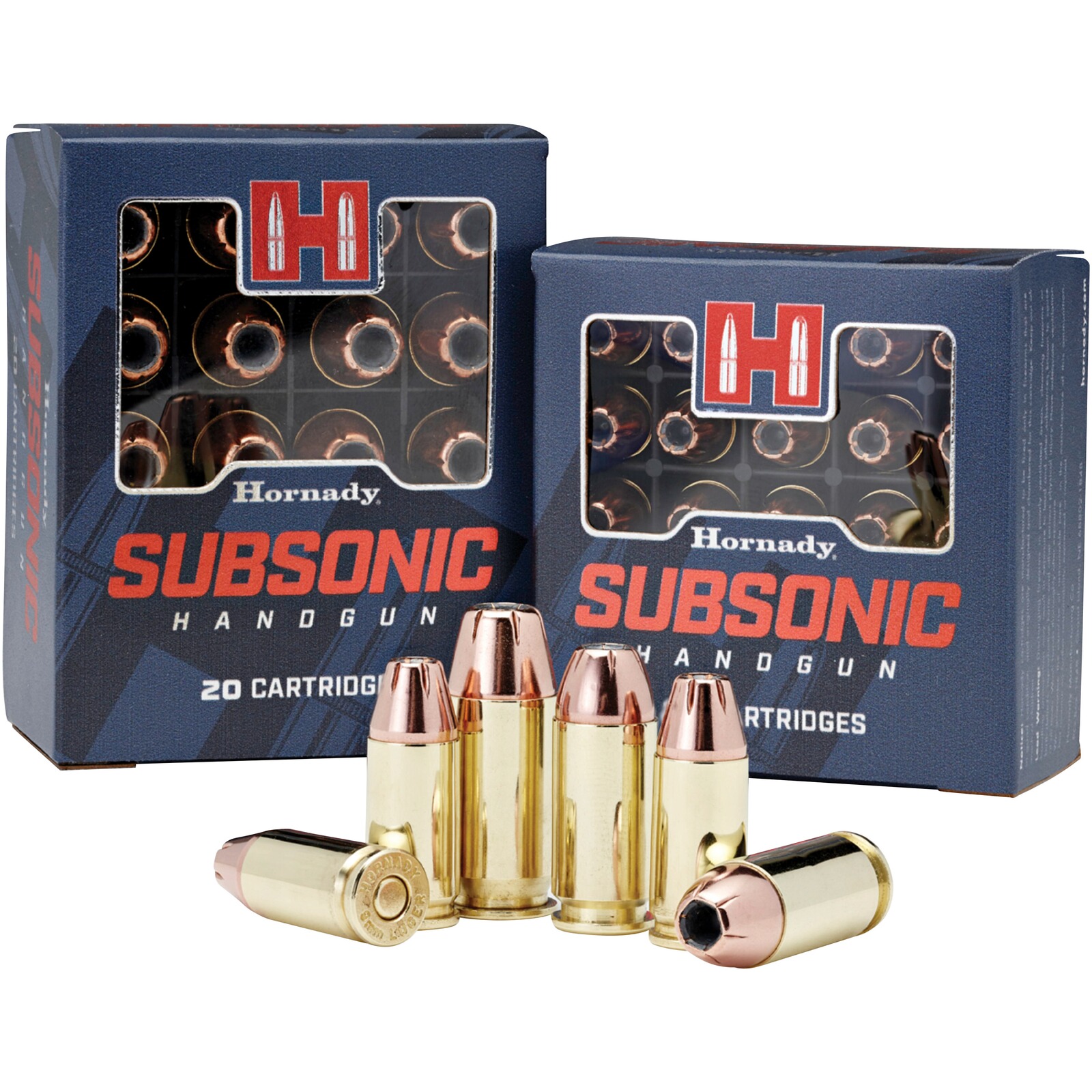 Hornady 9 mm Luger XTP Subsonic 9,52g/147grs., 25 Stück