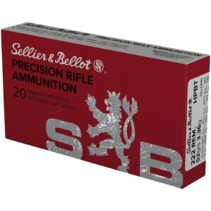 Sellier & Bellot .222 Rem. HPBT OTM 3,4g/52grs., 20 Stück