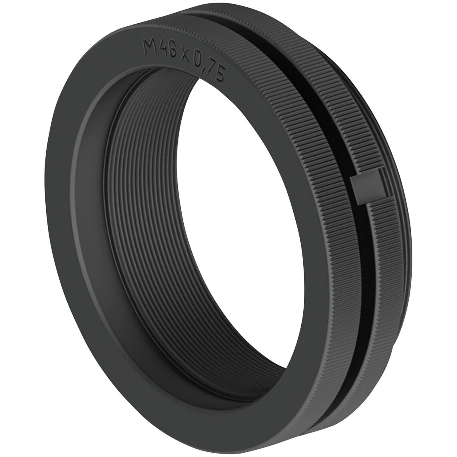 RECKNAGEL Reduzierring für Adapter für Vorsatzgeräte, M52x0,75-M46x0,75 f.Meopta, Lahoux DigiClip, Nitehog Caiman