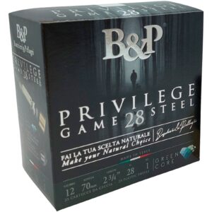 Baschieri & Pellagri 12/67 Privilege Game Steel Green Core 2,9mm 28g, 25 Stück