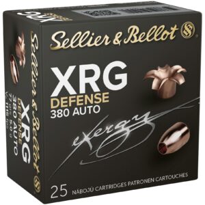 Sellier & Bellot 9 mm Browning Kurz XRG-Defense 5,0g/77grs., 25 Stück