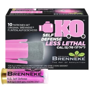 Brenneke 12/70 KO Self Defense 8,2g/127grs., 10 Stück