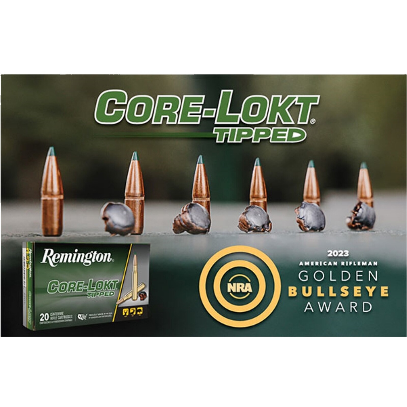 Remington .243 Win. Core Lokt Tipped 5,8g/95grs., 20 Stück