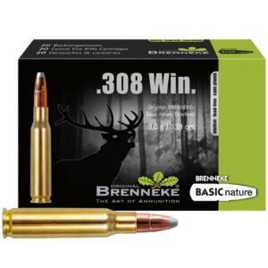 Brenneke .308 Win. Basic nature 9,0g/139grs., 20 Stück