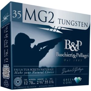 Baschieri & Pellagri 12/70 MG2 Tungsten Green Core 2,5mm 35g., 10 Stück