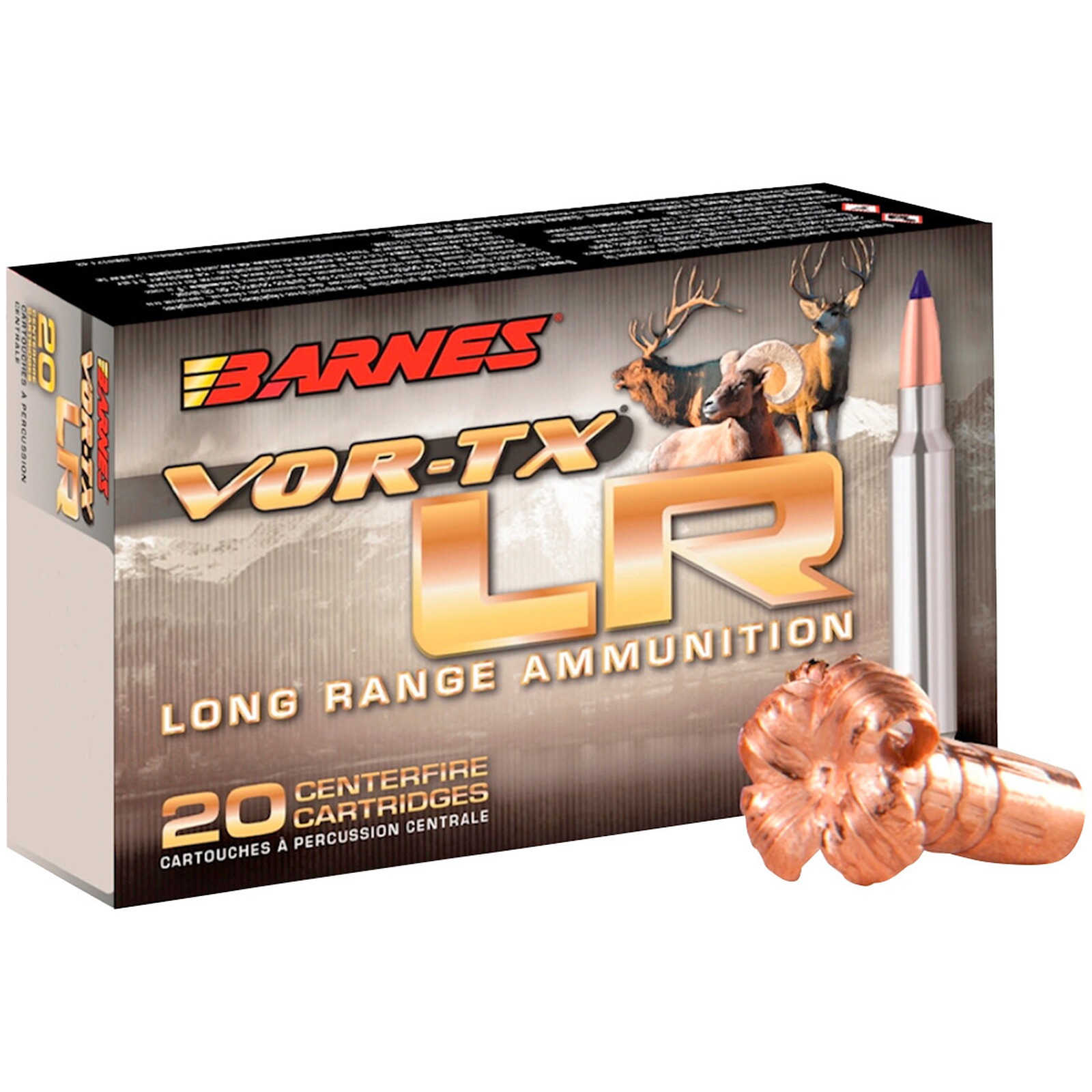 Barnes 6,5 Creedmoor Vor-TX LRX BT 8,25g/127grs., 20 Stück