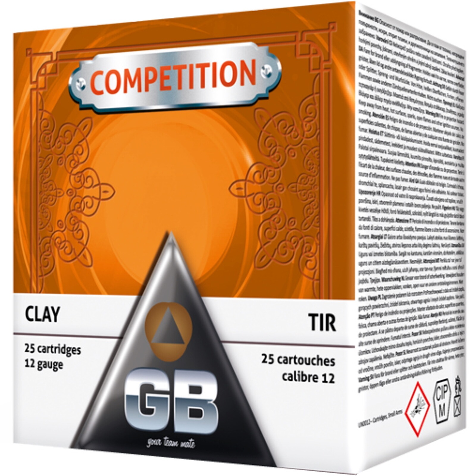 GB 12/70 Competition Subsonic 2,0mm 24g, 25 Stück