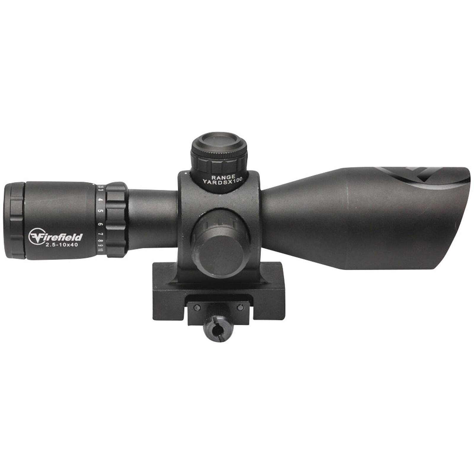 Firefield Zielfernrohr Barrage 2,5-10x40, Absehen Mil-Dot