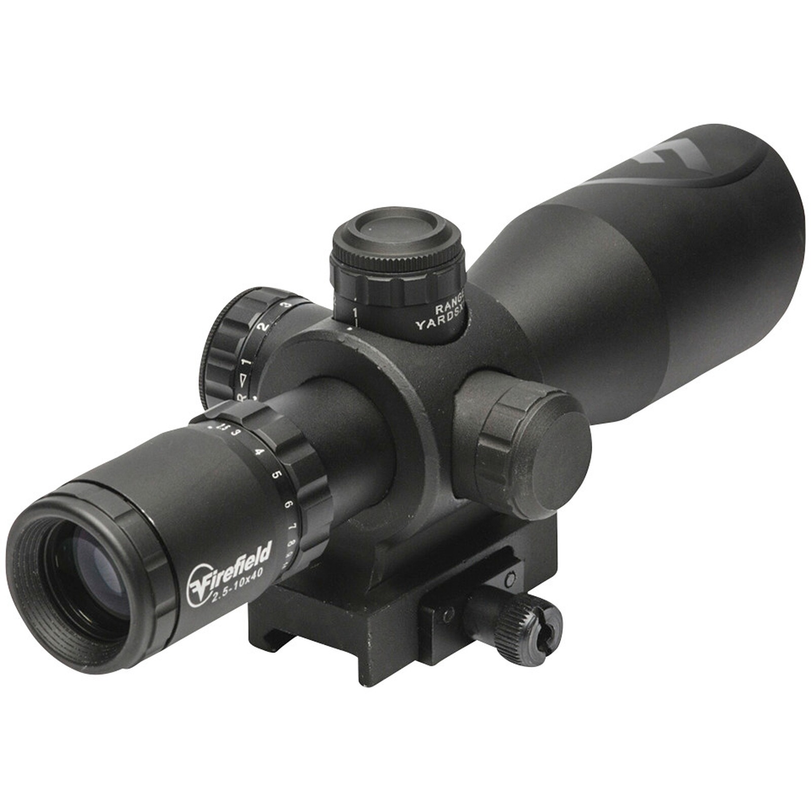 Firefield Zielfernrohr Barrage 2,5-10x40, Absehen Mil-Dot