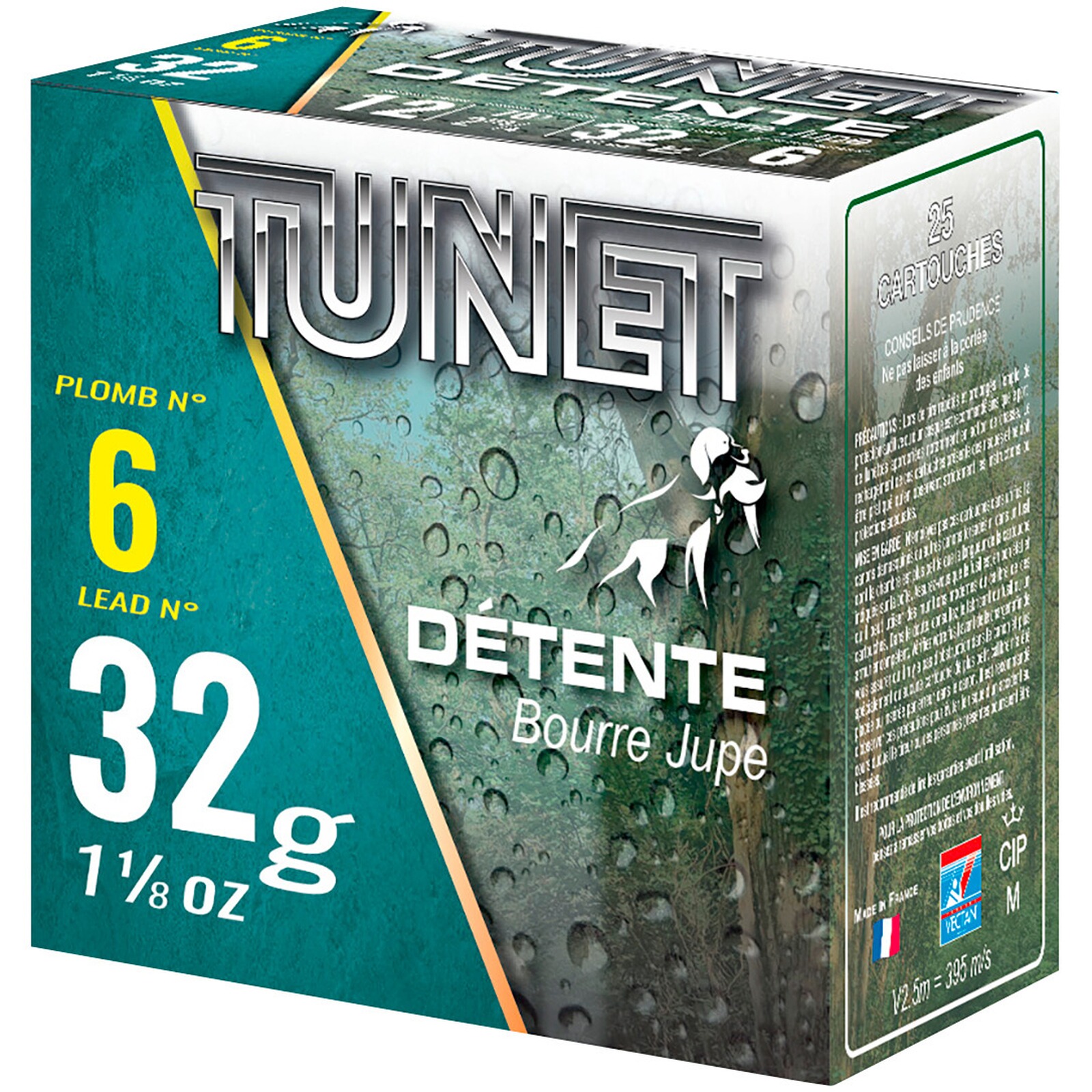 Tunet 12/70 Detente 4,0mm 32g, 25 Stück
