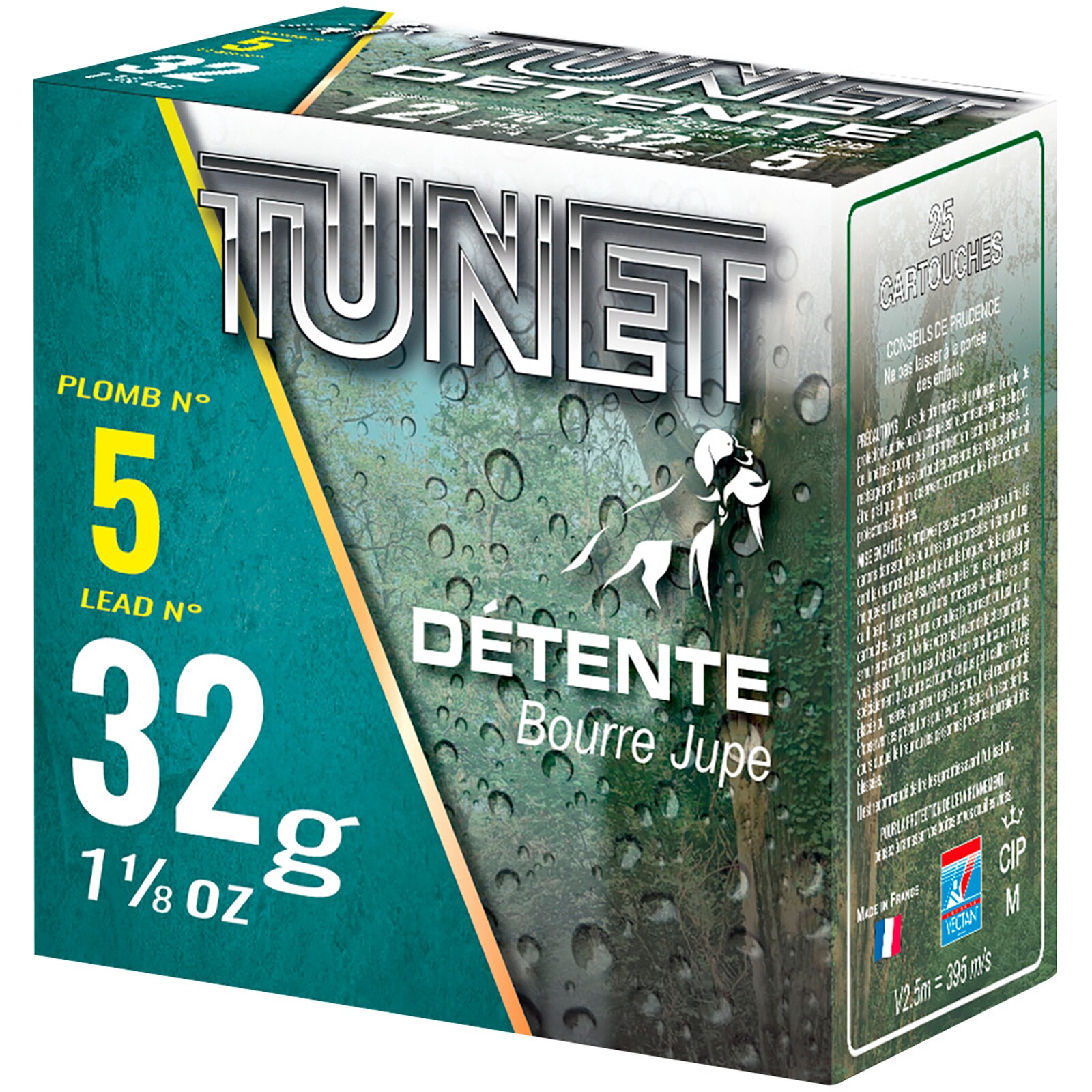 Tunet 12/70 Detente 3,0mm 32g, 25 Stück