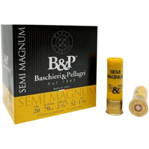 Baschieri & Pellagri 20/70 Semi Magnum 3,9mm 32g, 25 Stück