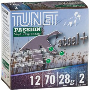 Tunet 12/70 Passion Steel HP 3,7mm 28g, 25 Stück