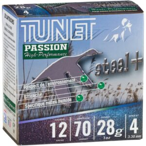 Tunet 12/70 Passion Steel HP 3,25mm 28g, 25 Stück