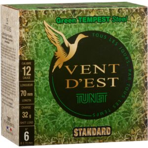 Tunet 12/70 Green Tempest Standard 2,75mm 32g, 25 Stück