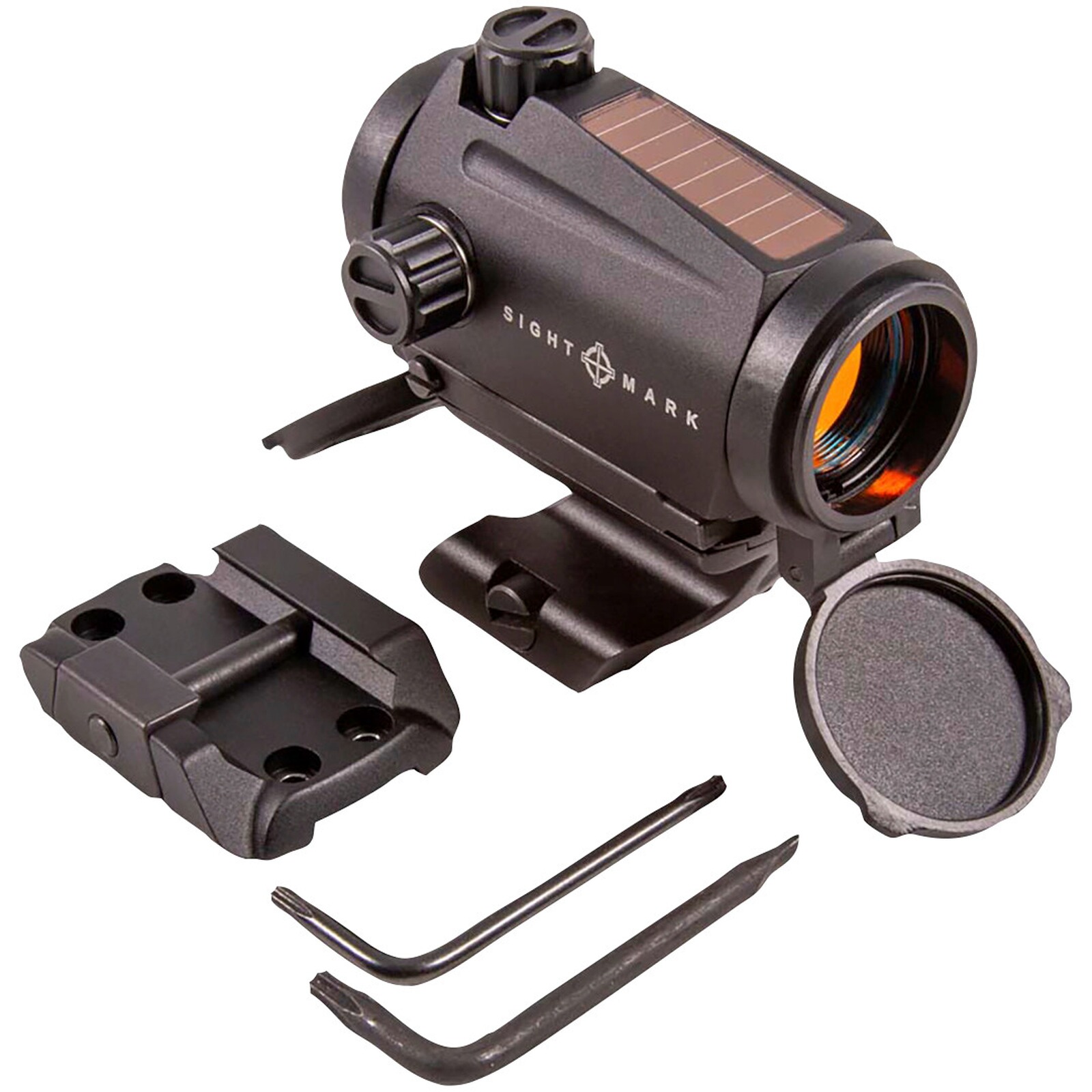 Sightmark Leuchtpunktvisier MTS Mini Solar 1x22, Absehen 3 MOA Dot