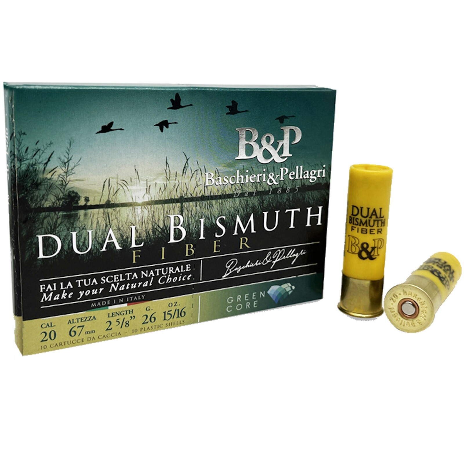 Baschieri & Pellagri 20/67 Dual Bismuth 2,9+3,1mm 26g, 10 Stück