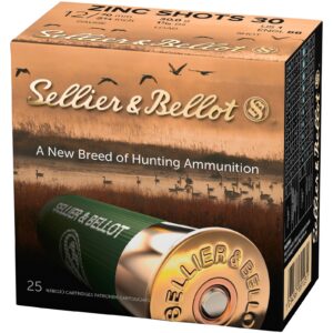 Sellier & Bellot 12/70 Zinc Shot 4,0mm 30g, 25 Stück